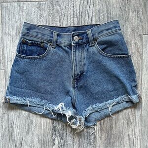 Brandy melville John galt high rise denim shorts